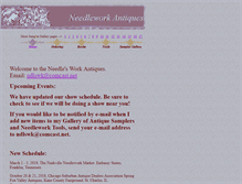 Tablet Screenshot of needleworkantiques.com